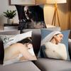 Spanish Singer R-Rosalia L-Lux Pillow Case Office Cushions Suitable For Sofa Car Bedroom Decorative Cushion Cover