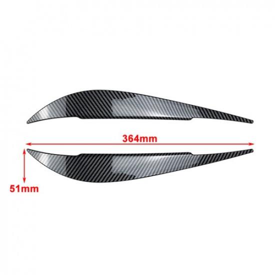 Carbon Fiber Front Headlight Eyebrow Trim For BMW 4 Series F32 F33 F36 2012-2020