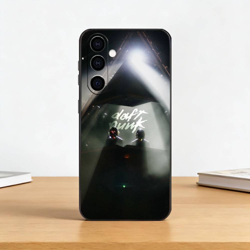 Daft Punk Electronic Phone Case For Samsung Galaxy A73,A72,A71,A70,A53,A52,A51,Others Soft Black Cover