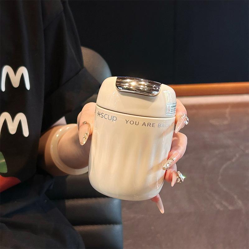 220ml Mini 316 Stainless Steel Portable Thermos Cup Vacuum Thermal Insulation Pocket Cup Small Water Bottle for Espresso