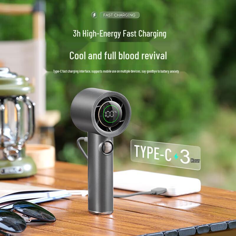 Morphy Richards MR3600 Portable High-Speed Handheld Fan CN plug (adapter included)