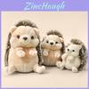 Cute Cartoon Hedgehog Fill Plush Toy Doll Keychain Pendant For Car Bag Decor Gift For Teens