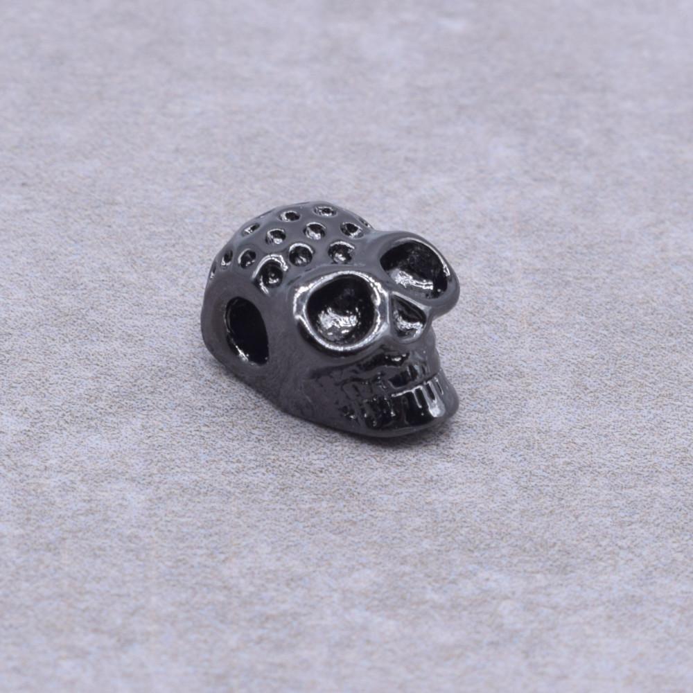 10 Pcs/Lots New Arrival Punk Style Skull Charm Suitable for Jewelry Making DIY Beads Bracelet Findings Components Wholesale