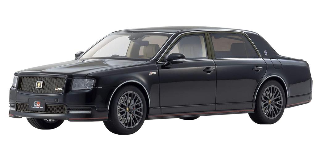 Kyosho Samurai Scale Toyota Century GRMN Black Finished Model KSR18046BK 1/18