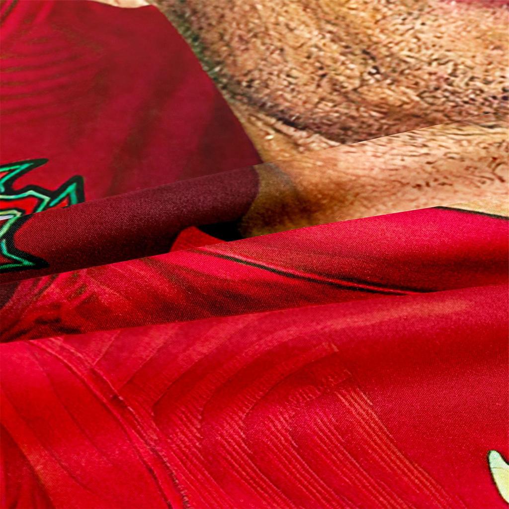 Home Textile Quilt Set Four-Piece World Cup Football 3D Printing Three-Piece Bedding