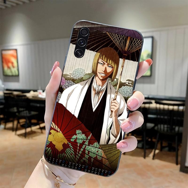 Shinji Hirako Bleach Japanese Phone Case For Realme GT 2 9i 8i 7i Pro X50 X2 C35 C21 C20 C11 C3 Soft Black Phone Cover