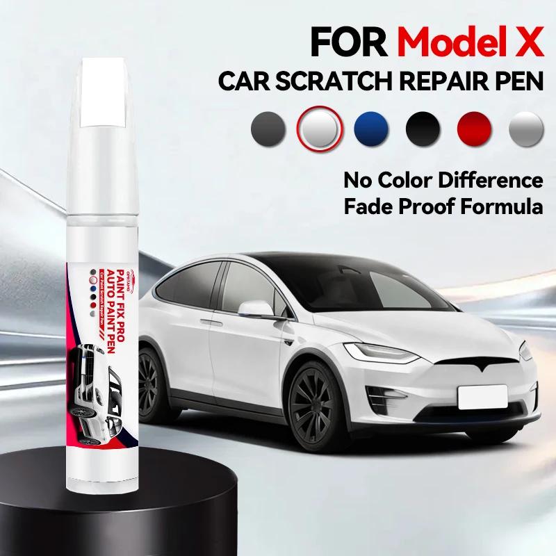 Car Exclusive Purpose Car Scratch Paint Pen Deep Scratch Repair Removal For Tesla Model X White Black Red Silver Blue Grey Scrat
