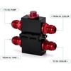 Oil Cooler Thermostat Sandwich Plate Filter Engine Transmission Oil Cooling Adapter 10AN Inline Fluid Control Bypass