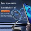Magnetic Rotating Phone Holder for Car Dashboard - Strong Zinc Alloy with Magsafe Back Sticker