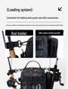 A1R Fishing Gear Backpack: Waterproof, Multifunctional, Large-Capacity Crossbody and Chest Bag.
