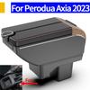 For Perodua Axia Toyota Agya Toyota Wigo Car Armrest Interior Center Console Storage Box Modification 2023 2024 2025 Car Parts Cu20