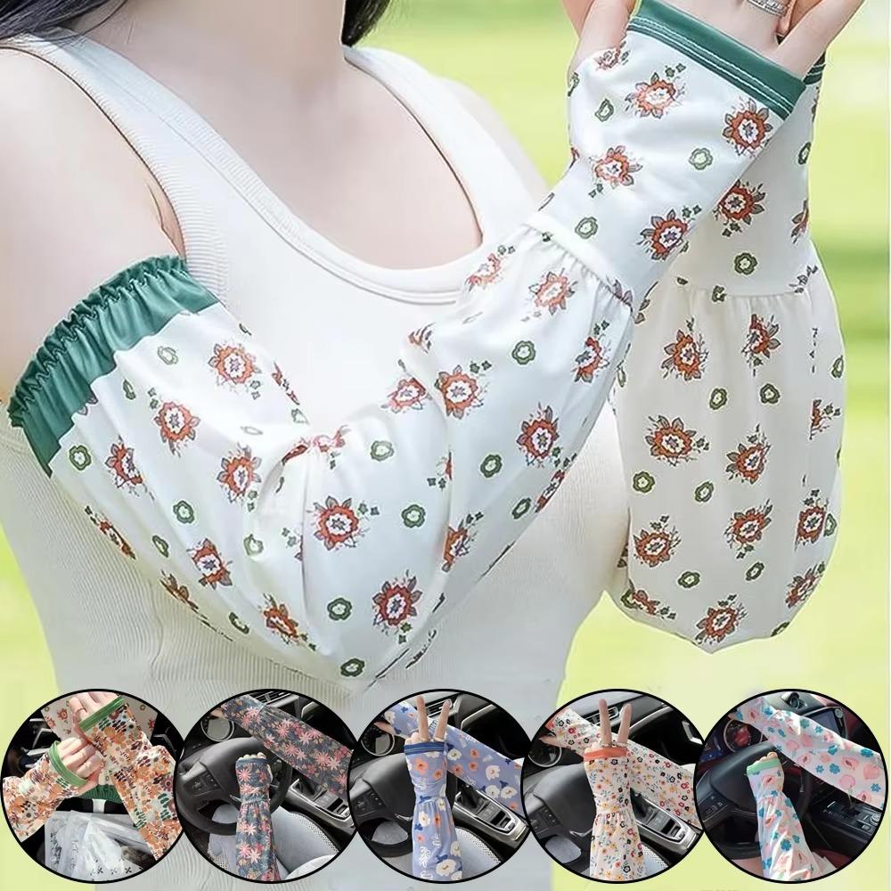 

Full Face Anti-UV Neck Scarf Arm Sleeve Sunshade Face Mask New Face Cover Scarf Driving Cycling Style 1