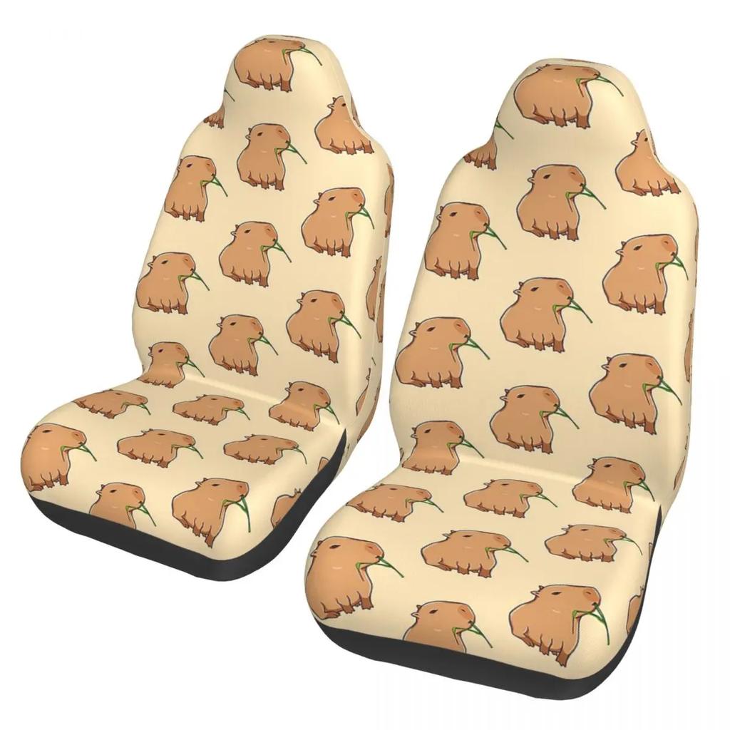 Capybara Coconut Dog Car Seat Cover Waterproof Suitable For All Kinds Models Animal Seat Cushion/Cover Fiber Car Accessories