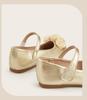 2026 Mädchen Leder Blume Flach Prinzessin Schuhe