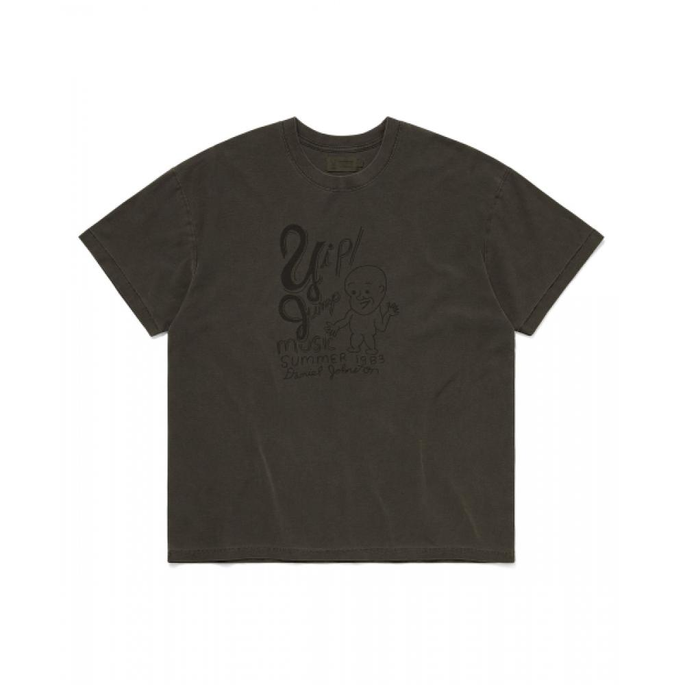 Thisisneverthat Tnt Daniel Johnston Yip Jump Tee Charcoal M