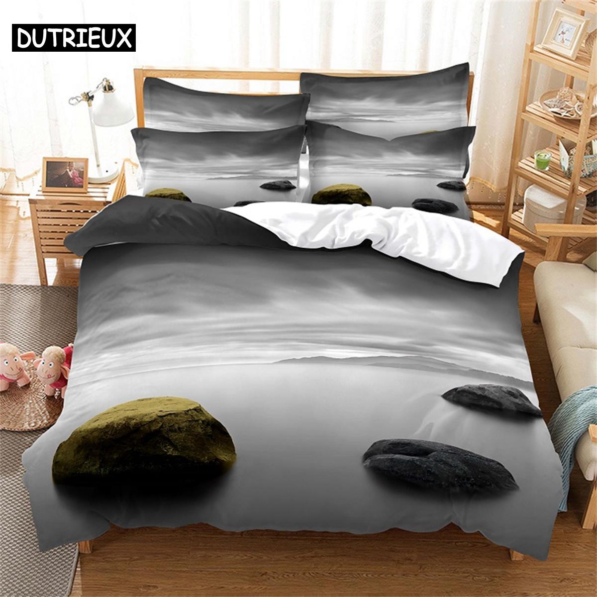 

Beauty Bedding Set Duvet Cover Set 3d Bedding Digital Printing Bed Linen Queen Size Bedding Set Fashion Design bed cover set (135x200cm)&set