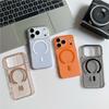 Glossy Magnetic For Magsafe Wireless Charge Case for iPhone 17 Air 16 15 14 Plus 13 12 Pro Max Clear Hard PC Thin Cover