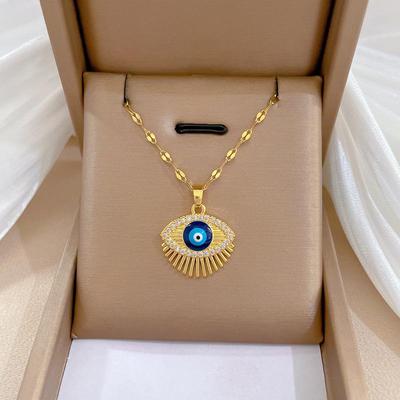 Collana di Lusso Leggero in Acciaio al Titanio - Elegante Catena Clavicola da Matrimonio e Banchetto Transfrontaliera per Donne