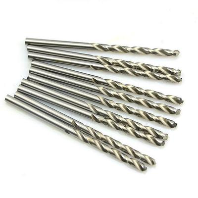 Spiralbohrer aus Schnellarbeitsstahl, 0,5–3,2 mm, weißer gerader Griff, für die Metall- und Holzbearbeitung