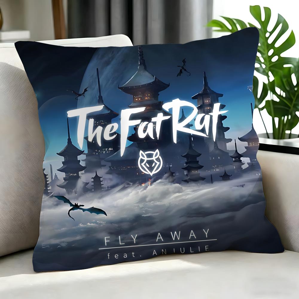 Band TTheFatRat Cushion Cover Cushion Cover Set Pcs x x x Pillowcase Decorative Sofa Home Decor