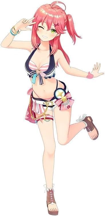 Акриловая подставка Сакура Мико Hololive Summer Splash Party Официальный мерч Hololive