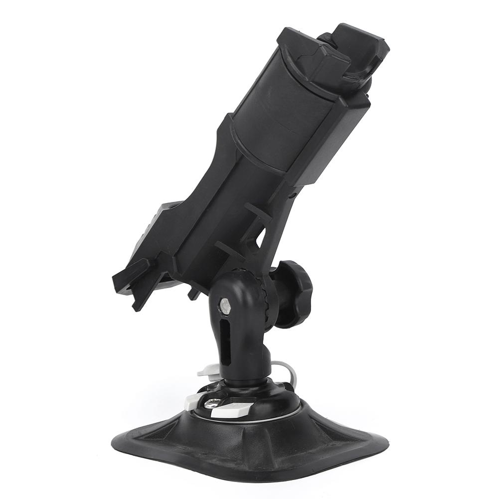 Fishing Rod Holder, Made of Hard Plastic Sturdy and , 360 Degree Rotatable, Lightweight and Portable, Easy to Install, with Mount Bracket for K