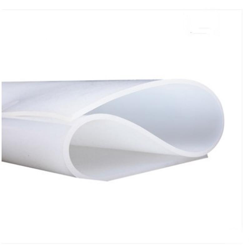 1.5mm/2mm/3mm Red/Black Silicone Rubber Sheet 500X500mm Black Rubber Matt Sheeting for Heat Resistance