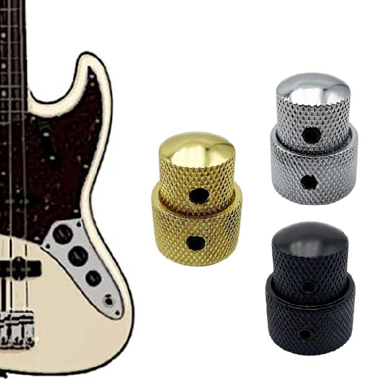 Universal Electric Instrument Volumes Knob Double Metal Layer Delivering Reliable Performances And Modern Aesthetic
