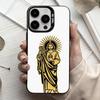 S-San-N J-Judas T-Tadeo-O ART  Phone Case For iPhone17,16,15,14,13,12,11 Plus,Pro Max Black Candy Silver Plated Cover