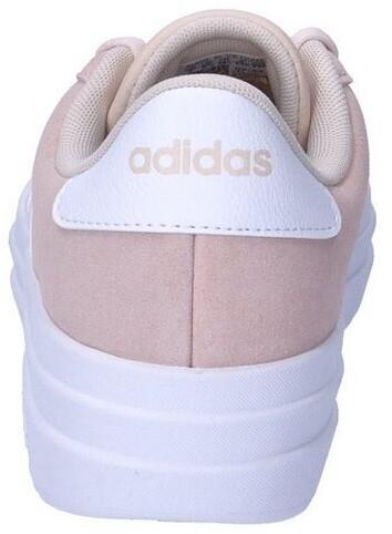 Women's Beige Adidas VL Court Bold Sneakers