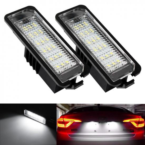 LED 2x Canbus Number License Plate Bulb Light For GOLF 4 VW MK 5 Passat 6 B6 EXV
