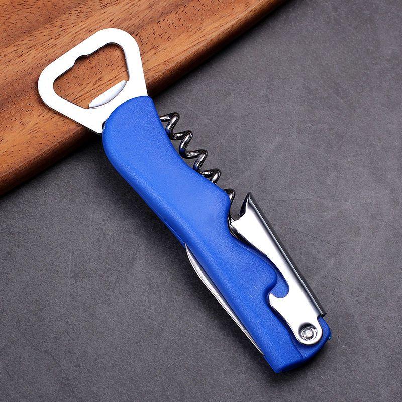 Otvírák na láhve Pivní ovladač na víno Odvíčkování na víno Otvírák na láhve Kreativní otvírák na víno pro domácnost Multifunkční otvírák na konzervy nůž