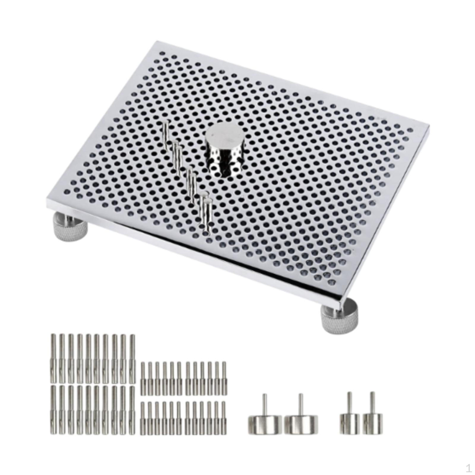 Wire Bending Jig Winding Compact Metal 30 Pegs DIY Forming Tool Board Jewelry