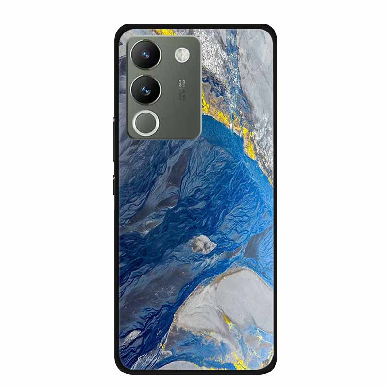

For Vivo V30 Lite 5G Case 6.67 Soft Silicone Marble TPU Phone Bag for vivo V30 Lite 5g V2314 Covers Luxury Protector V30Lite Vivo V30 Lite 5G