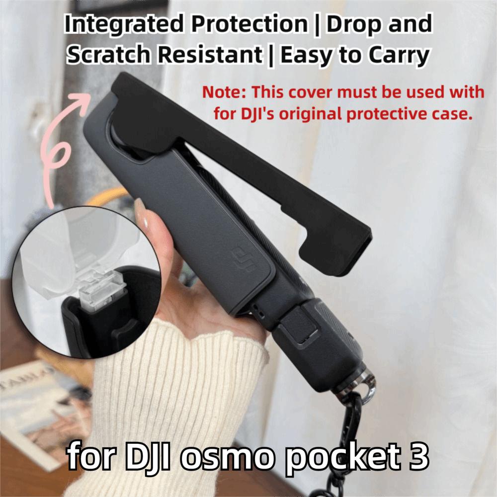 New Anti-fall Protective Case Shockproof Accessories Camera Lens Screen Protector Full Coverage Flip Cover for DJI Osmo Pocket 3