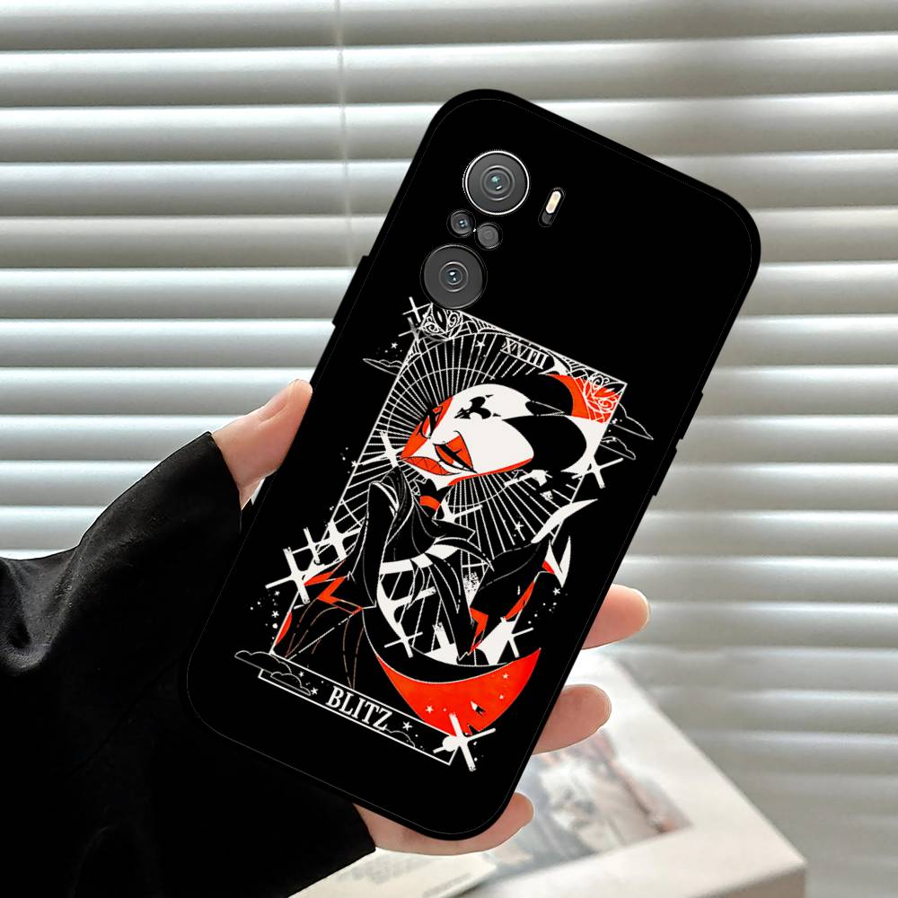 Anime H-hazbin Hotel Phone Case For Xiaomi Redmi 13 12 13 12C 14C Redmi Note 14 13 12 Pro Plus 12S 11S 11 10S Soft Cover