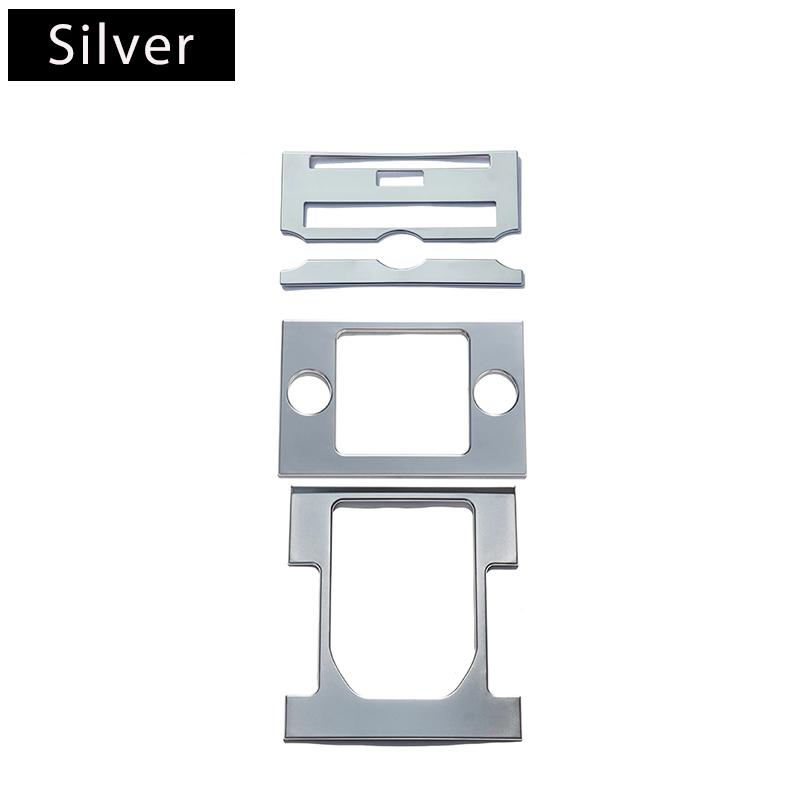 For Land Rover Discovery 4 LR4 2010-2016 ABS Car Center Console Gear Shift Frame Decoration Cover Trim Car Accessories