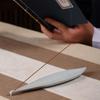 Ceramic Sandalwood Incense Holder and Burner - Office and Home Ornament Tool.