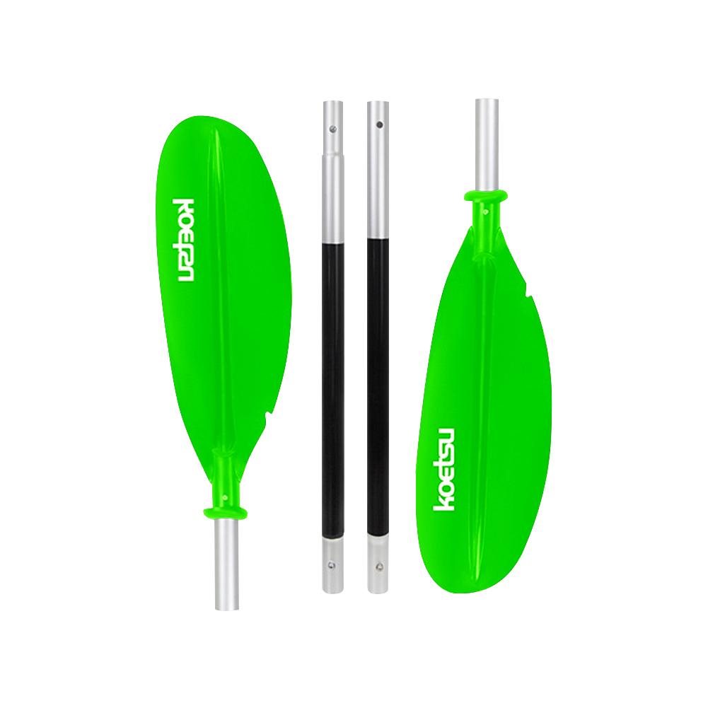 4-Piece Two Way Paddle Adjustable Double-Head Surfpaddle Aluminium Alloy Stand Up Paddleboard Paddles for Canoe Kayaking
