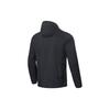 Li Ning Buchstabenprint Sportjacke Herrenjacke Schwarz AFDQ205-4