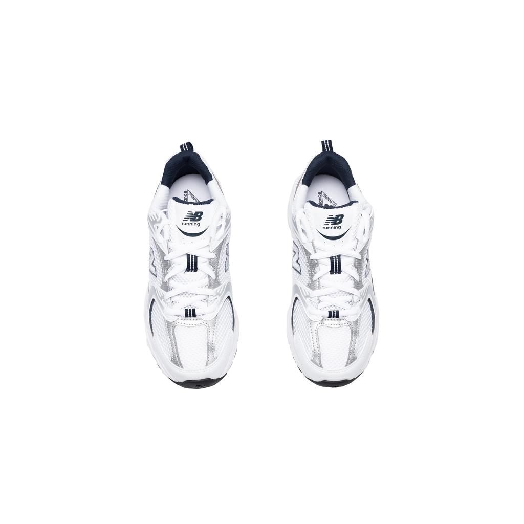 New Balance NB 530 Slip Resistant, Abrasion Resistant, Breathable Low top Running Shoes Unisex Silver MR530SG(Team348-)