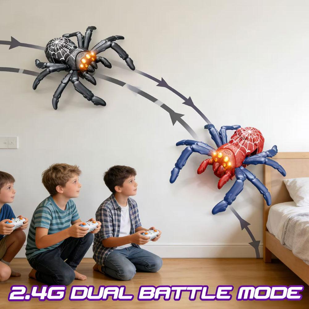 Rc Wall Climbing Spider Gecko Lizard Toy Electric Remote Control Wall Climbing Animal Toys Children'S Halloween Toys