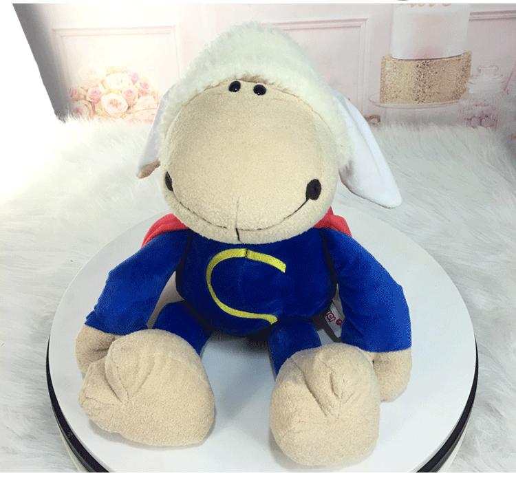 Cartoon Little Sheep Plush Toy - Cute and Silly Super Sheep Doll Pillow for Valentine's Day or Birthday Gift