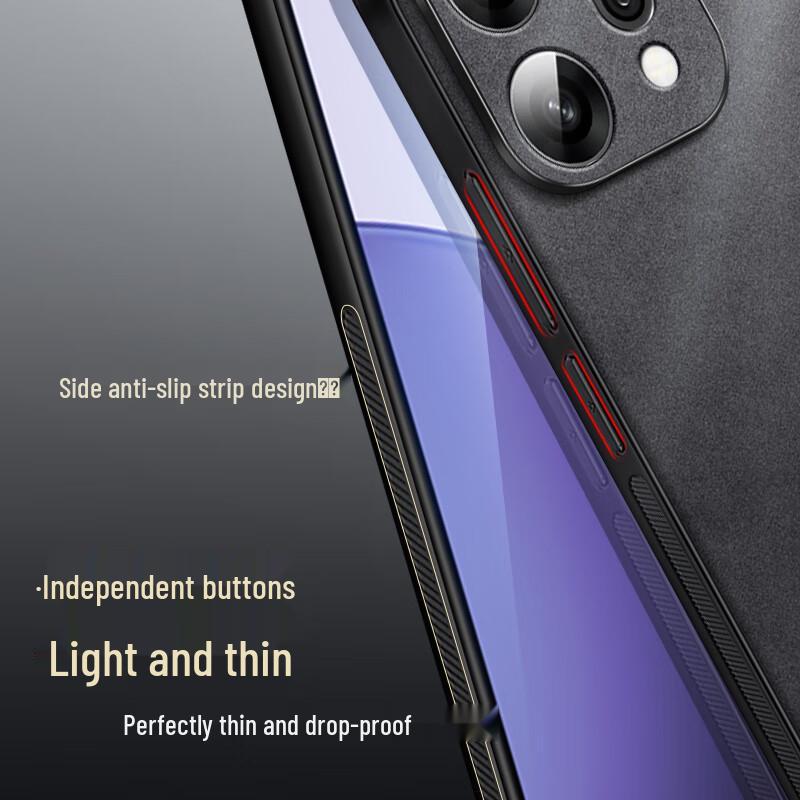 Shangsu National Trend Nubuck Phone Case