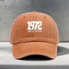 Women's Baseball Cap Digital English Print Simple Trendy Casual Versatile Personalized Hip-Hop Cap Peaked Cap