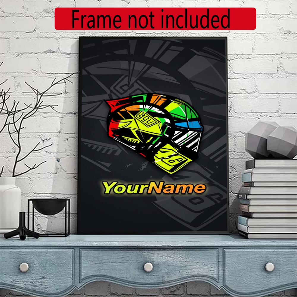 Doctor46 Personalized Name Round Diamond Painting Kit Diamond Embroidery Painting Rhinestones Mosaic Frameless Handwork Decoration Arts