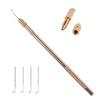 5pcs/set Golden Lace Wig Needles Durable Wig Making Kit Ventilating Needles  Professional