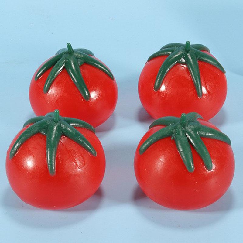 Double Yolk Transparent Egg Stress Toy for Kids - Decompression Squeeze Gift