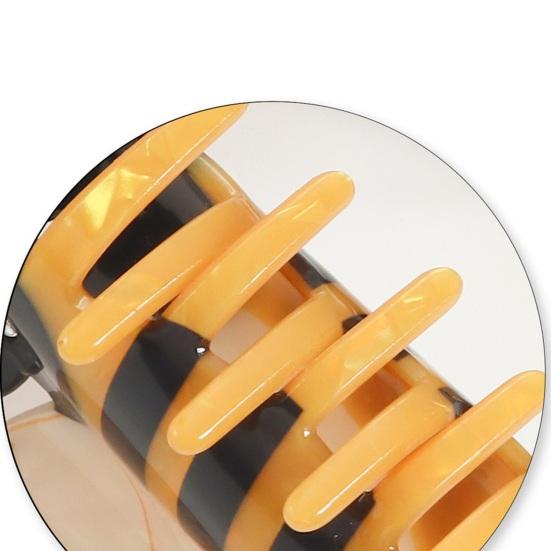 Hair Claw Cartoon Bee Shape Back Head Hair Clip Anti-slip Teeth Strong Grip Shower Hair Clamp Versatile Use Hair Accessory