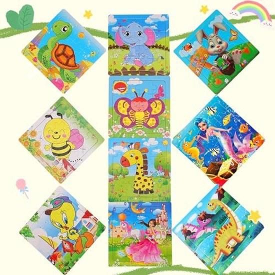 PuzzleEducational PuzzleWooden PuzzleJigsaw PuzzleChildren3 Years Old4 Old5 OldFor SeniorsMontessori EducationBacolosWooden ToyAnimal Shape Puzzle16